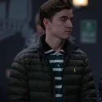 Ted Lasso Black Parachute Puffer Jacket