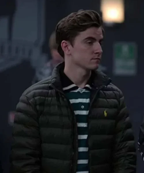 Ted Lasso Black Parachute Puffer Jacket