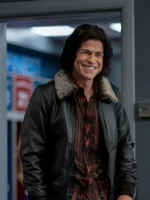 TV Series Ted Lasso Black Bomber Jacket