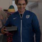 Ted Lasso Jamie Tartt Blue Bomber Fleece Jacket