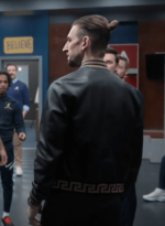 Maximilian Ted Lasso S03 Bomber Black Jacket