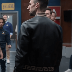 Maximilian Ted Lasso S03 Bomber Black Jacket
