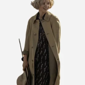 Drama The Dig Carey Mulligan Beige Trench Coat