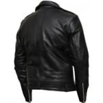 The Walking Dead Tv Series Jaffery Dean Morgan Black Leather Jacket