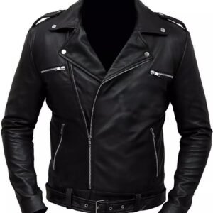 Tv Series The Walking Dead Negan Jaffery Dean Morgan Leather Jacket