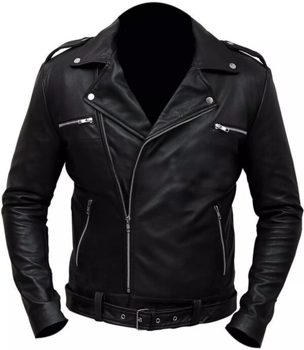 Tv Series The Walking Dead Negan Jaffery Dean Morgan Leather Jacket
