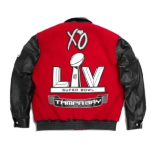 The Weeknd Jeff Hamilton XO LV Varsity Jacket
