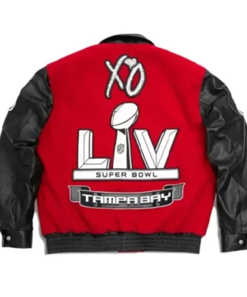 The Weeknd Jeff Hamilton XO LV Varsity Jacket