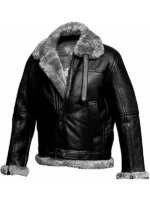 Fighter Pilots Shearling Leather Jacket