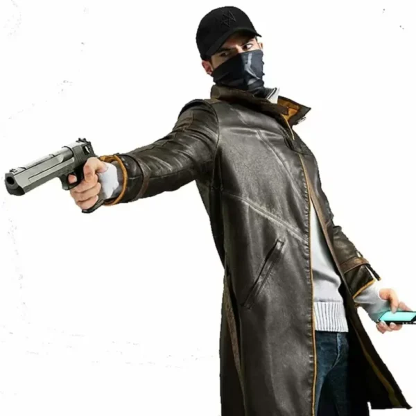 Aiden Pearce Watch Dogs Gaming Cosplay Coat