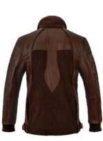 Movie Horns Ig Perrish Brown Leather Jacket