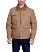 John Dutton Tv Series Yellowstone Cotton Brown Jacket