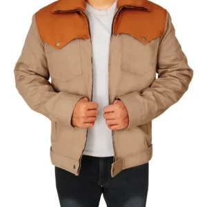 John Dutton Tv Series Yellowstone Shaded Cotton Jacket