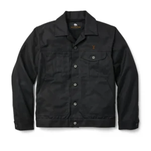 Rip Wheeler Tv Series Yellowstone Black Suede Leather Jacket