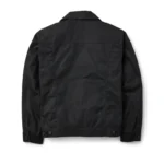 Cole Hauser Tv Series Yellowstone Suede Black Leather Jacket