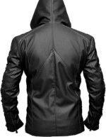 Arrow Biker Cosplay Costume Black Jacket