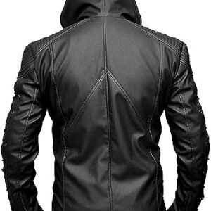 Arrow Biker Cosplay Costume Black Jacket