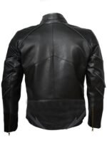 Teddy Sears Hunter Zolomon Zoom Flash Real Leather Jacket