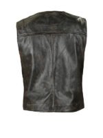 King Arthur Aqua Man Brown Leather Vest