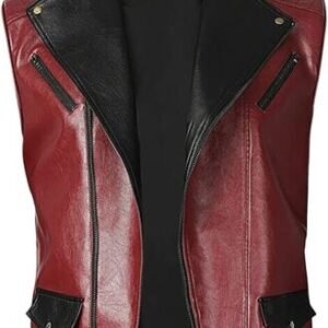 Movie Thor Love And Thunder Thor Red Leather Vest