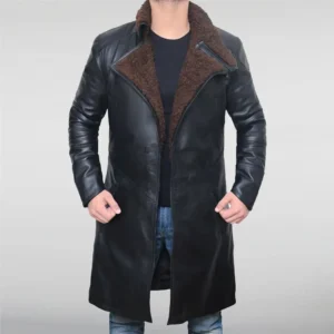 Ryan Gosling Blade Runner Shearling Trench Coat