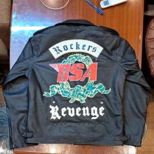 George Michael BSA Cowhide Leather Jacket