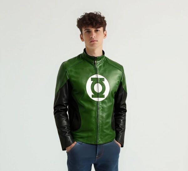 Green Lantern Rayan Renolds Leather Jacket