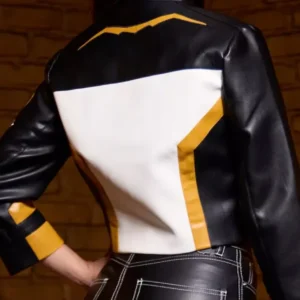 Superman Movie 2025 Hawkgirl Black Cropped Jacket