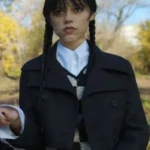 Jenna Ortega Wednesday Black Cropped Jacket