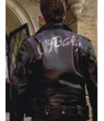 Johnny Depp Cry Baby Black Real Leather Jacket