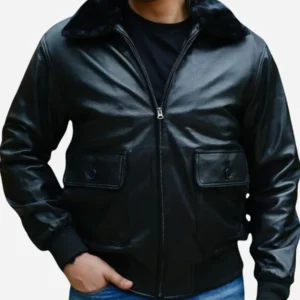 Demon City Movie Black Real Leather Jacket