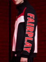 Mr Terrific Fairplay Superman Movie Black leather Jacket