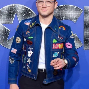 Rocketman Elton John Blue Denim Jacket