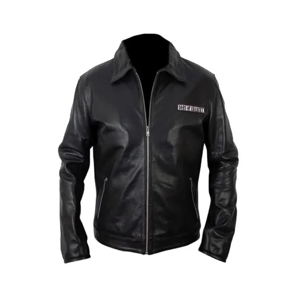 Biker Gang Sons Of Anarchy TV Series Real Leather Jacket