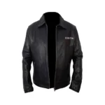 TV Series Sons Of Anarchy Black Real Leather Jacket