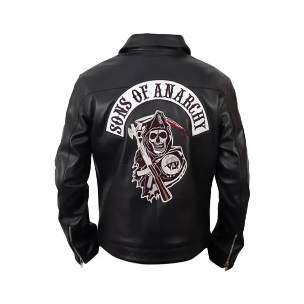 Sons Of Anarchy TV Series Black Biker Leather Jacket