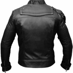 Guardians Of The Galaxy Vol 2 Black Leather Jacket