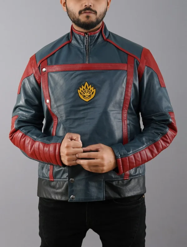 Star Lord Guardian of The Galaxy Volume 3 Leather Jacket