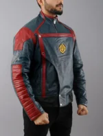 Guardians Of The Galaxy Vol 3 Marron & Blue Cosplay Jacket