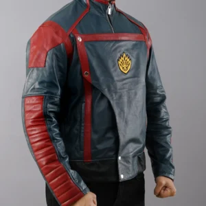 Guardians Of The Galaxy Vol 3 Marron & Blue Cosplay Jacket
