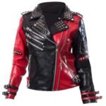 Toni Storm AEW Collision 2025 Black & Red Leather Jacket