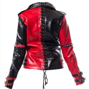 AEW Collision 2025 Toni Storm Studded Leather Jacket