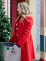 Alana Higman A Chiefs Love Story 2024 Woolen Coat - Image 3