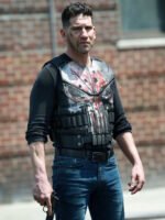 Jon Bernthal The Punisher Leather Vest - Image 3