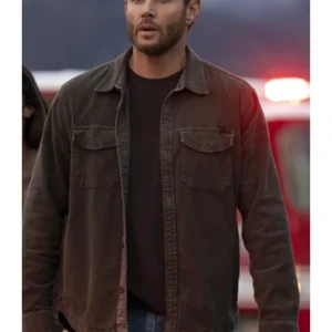 Countdown 2025 Jensen Ackles Black Denim Outfit