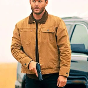 Jensen Ackles Countdown 2025 Brown Cotton Jacket