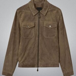 Mark Meachum Countdown TV Series Suede Leather Jacket