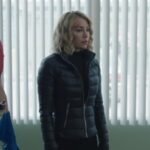 Jennifer Holland Peacemaker TV Series Black Puffer Jacket