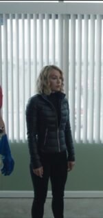Jennifer Holland Peacemaker TV Series Black Puffer Jacket