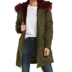 Peacemaker 2025 Green Shearling Jacket